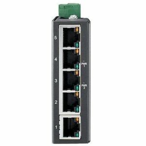 5FE SLIM-TYPE UNMANAGED INDUSTRIAL ETHERNET SWITCH