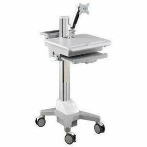 COMPUTER CART ARTICULATING SINGLE ARM