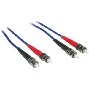 C2G-10m ST-ST 62.5/125 OM1 Duplex Multimode PVC Fiber Optic Cable - Blue