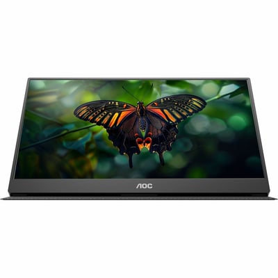 AOC 16E10 - 15.6IN PORTABLE MONITOR, LED, FHD (1920X1080), USB-C