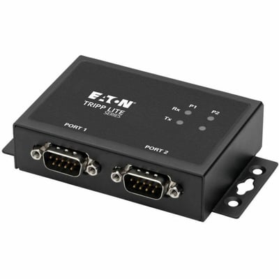Tripp Lite by Eaton 2-Port RS-422/RS-485 USB to Serial FTDI Adapter with COM Retention (USB-B to DB9 F/M)