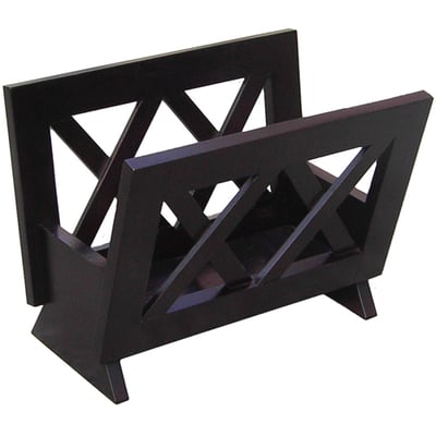 Oceanstar Design Contemporary Style Magazine Rack