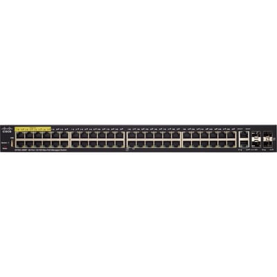 CISCO SF350-48MP 48PORT 10/100 POE MANAGED SW REMANUFACTURED