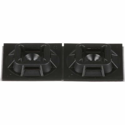 Panduit Super-Grip SGABM25-AV-C300 Super-Grip Mount, Black, High Heat/UV PA6.6, VHB