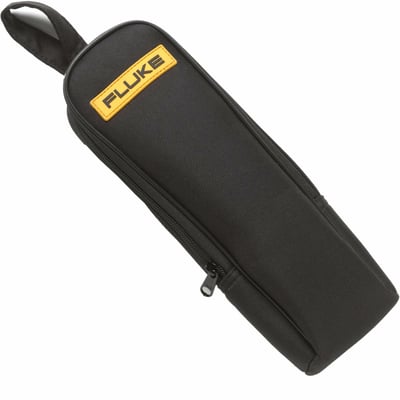 ZIPPERED SOFT CARRYING CASE FOR FLUKE VOLTAGE/CONTINUITY TESTERS SO