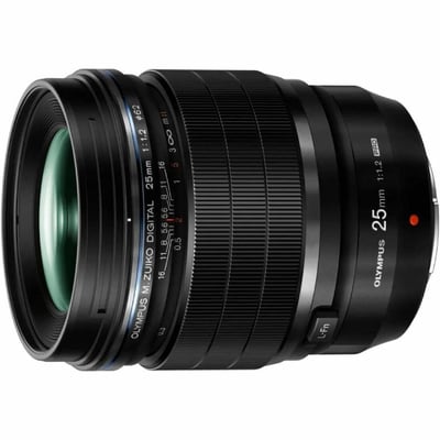 Olympus M.ZUIKO DIGITAL - 25 mm - f/1.2 - f/16 - Fixed Lens