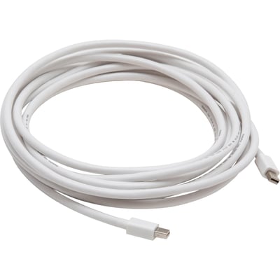 SYBA Multimedia Mini DisplayPort v1.2 to Mini DisplayPort 1.2 Cable, Male to Male - White
