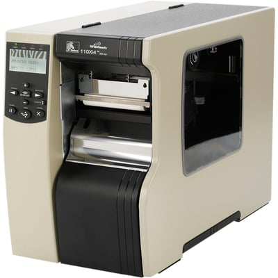Zebra 110Xi4 Desktop Direct Thermal/Thermal Transfer Printer - Monochrome - Label Print - Fast Ethernet - USB - Serial - Parallel