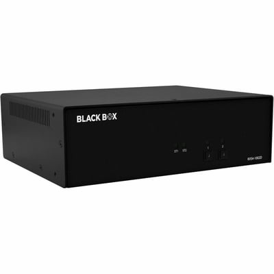 Black Box KVM Switch, NIAP 4.0 Certified - 2-Port, Single-Monitor, DVI-I