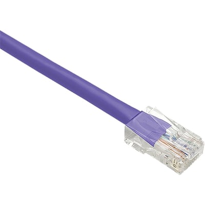 UNC CAT6 PATCH CABLE, 20 FT PURPLE. HIGH-PERFORMANCE CAT6 ETHERNET CABLE DESIGNE