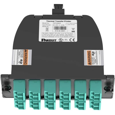 Panduit OptiCom MPO-LC Fiber Cassette OM4, 24 Fiber, Universal