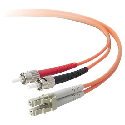 BELKIN NETWORK CABLE - FIBER OPTIC - MALE LEFT GENDER - MALE RIGHT GENDER - LC R