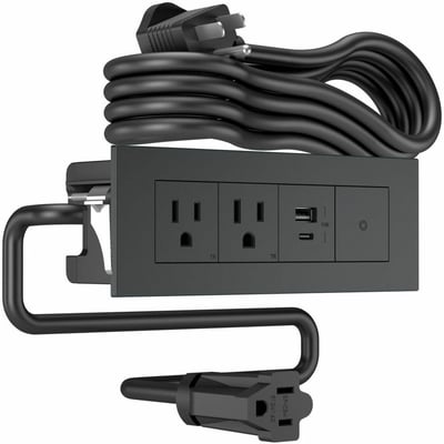 Wiremold Dash Series 4-Cube FPC - Graphite