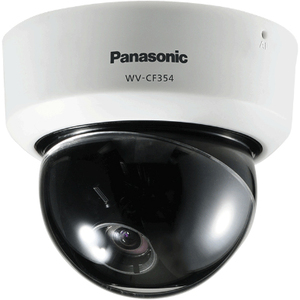 Panasonic WV-CF354 Surveillance Camera - Color, Monochrome - Dome - Sail White