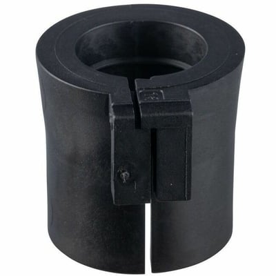 Panduit Cable Entry Grommet, Single, Medium, 0.63"-0.67" , Black TPE, 4 PC
