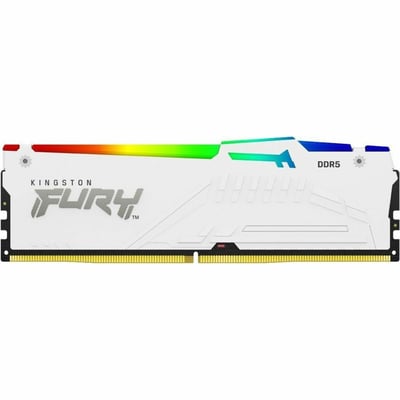 32GB 6800MT/S DDR5 CL34 DIMM (KIT OF 2) FURY BEAST WHITE RGB EXP