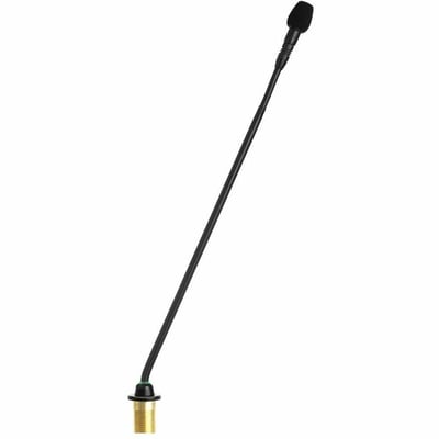 Shure Microflex Condenser Microphone for Speech, Conference Room, Corporate, Presentation, Education - Black