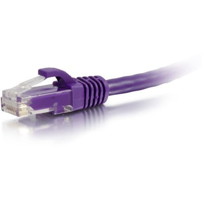 12FT CAT6A SNAGLESS UTP CABLE-PURPLE