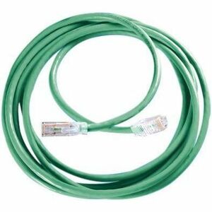 Ortronics Clarity Cat5E Modular Patch Cord, 9 Ft, Green