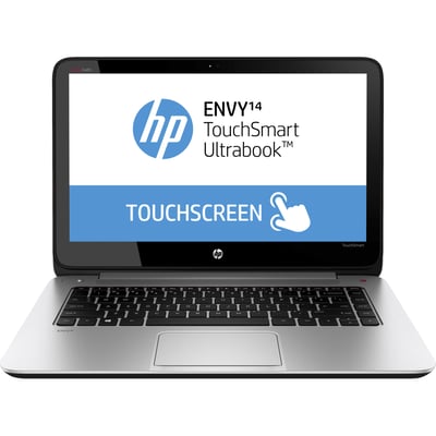 HP ENVY TouchSmart 14-k100 14-k120us 14" Touchscreen Ultrabook - HD - Intel Core i5 4th Gen i5-4200U - 8 GB - Metal, Natural Silver