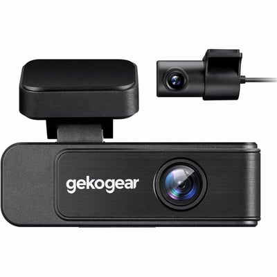 GekoGear Orbit 410 Dual Channel 4K Front and 1080P Rear Dash Cam