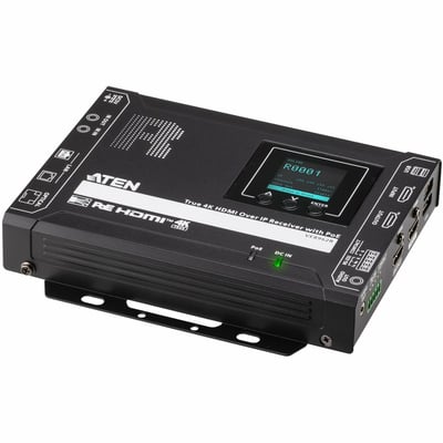 TRUE 4K HDMI OVER IP EXTENDER RECEIVER WITH POE