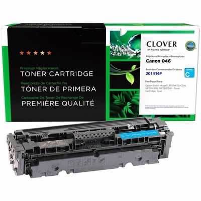 Clover Imaging Remanufactured Cyan Toner Cartridge for Canon 1249C001 (046)