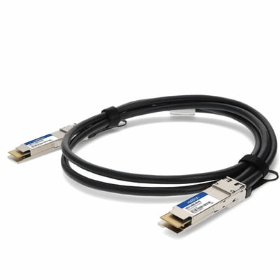 AddOn Arista Networks® CAB-D-D-400G-3M Compatible TAA Compliant 400GBase-CU QSFPDD Direct Attach Cable (Passive Twinax, 3m)