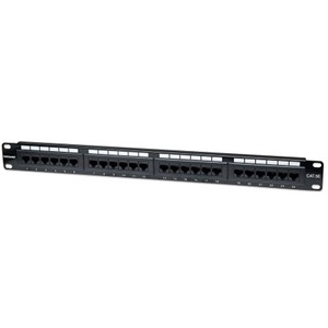 PATCH PANEL - NETWORKING / PORTS QTY: 24 - SUPPORTS 22 TO 26 AWG STRANDED AND SO
