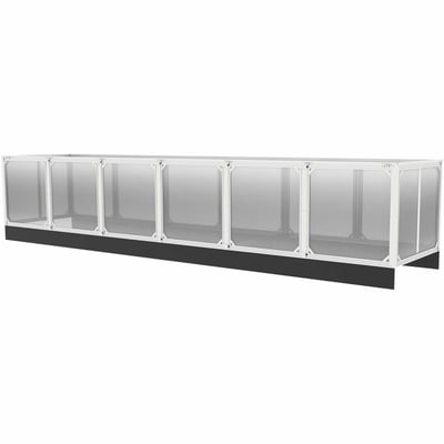 RAPIDPOD AISLE CONTAINMENT SYST EM KIT - 48INH X 60INW X 288INL (24