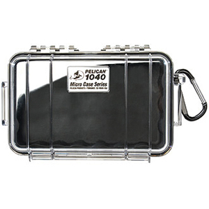PELICAN 1040 MICRO CASE - BLACK NO FOAM