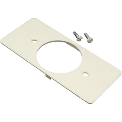 Wiremold 5500 Single Receptacle Faceplate Fitting