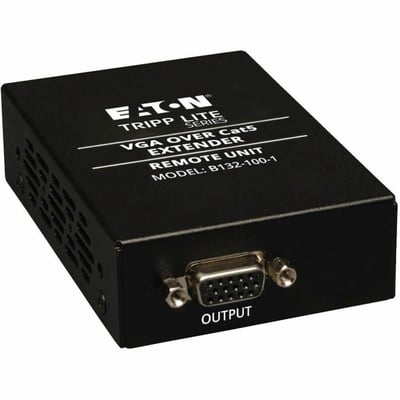 Tripp Lite by Eaton VGA over Cat5/6 Extender Box-Style Receiver for Video Up to 1000 ft. (305 m) TAA