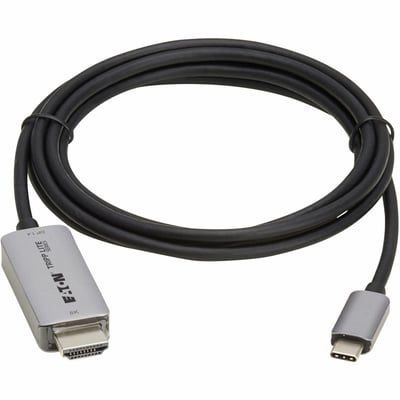 USB-C HDMI ACTIVE ADAPTER CABLE M/M 8K60HZ 4K 144HZ HDR BLACK 6FT