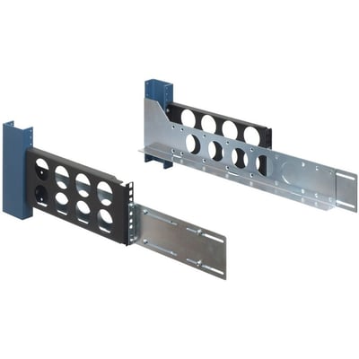 Rack Solutions 3U 2Post Universal Rail 24inD with Wirebar