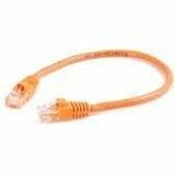 Quiktron Q-Series Patch Cords, CAT6, Non-Booted, Orange, 3 FT