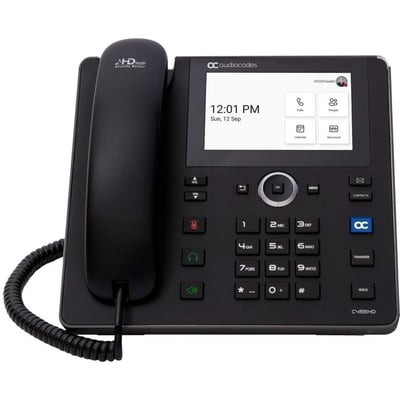 TEAMS C455HD IP-PHONE POE GBE BLACK