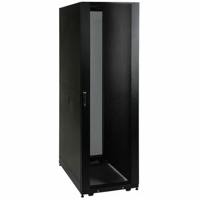 Tripp Lite by Eaton SmartRack 42U Standard-Depth Rack Enclosure Cabinet with Doors and Side Panels
