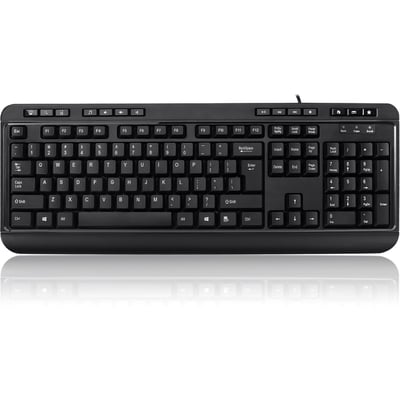 Adesso Multimedia Desktop Keyboard with 3-Port USB Hub