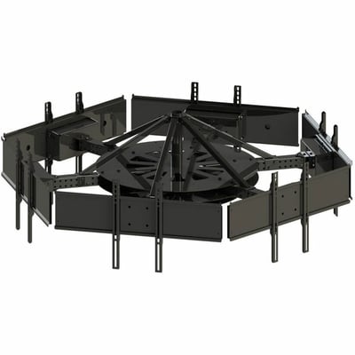 Peerless-AV&reg; Multi-Display Ceiling Mount with Six Telescoping Arms for 37" to 42" Displays
