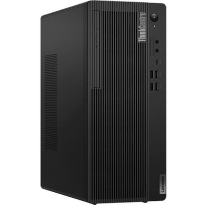 Lenovo ThinkCentre M80t Gen 3 11TE000QUS Desktop Computer - Intel Core i5 12th Gen i5-12500 - vPro Technology - 16 GB - 1 TB SSD - Tower - Black