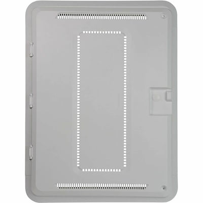 On-Q 20-Inch Plastic Media Enclosure with Trim Ring and Hinged Door
