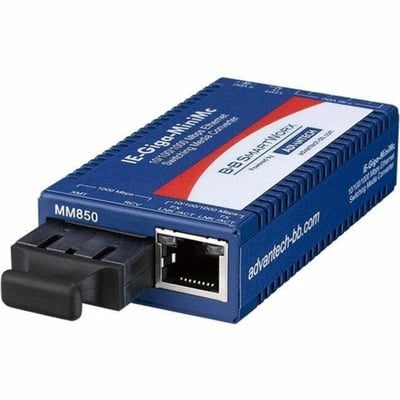 Advantech 10/100/1000Mbps Miniature Media Converter with LFPT