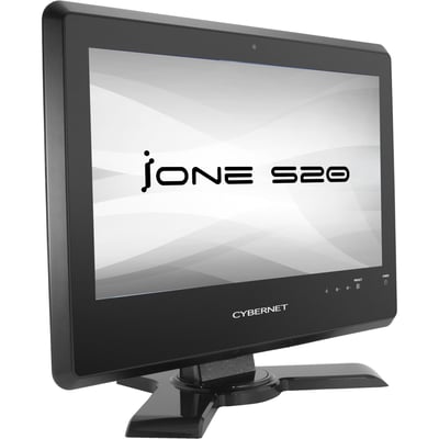 Cybernet iOne S S20 All-in-One Computer - Intel Core i5 6th Gen i5-6200U - 8 GB - 128 GB SSD - 19.5" HD+ Touchscreen - Desktop - Black