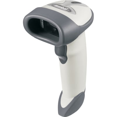 ZEBRA LS2208 1D SCANNER USB CBL STND WHITE WW