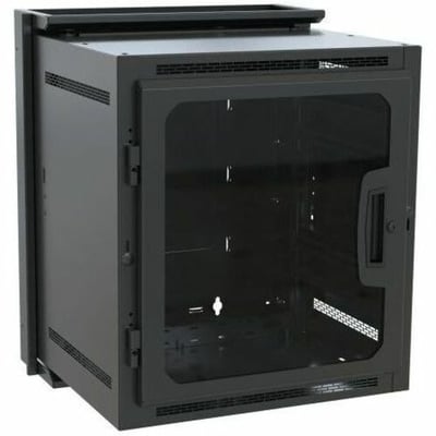 Middle Atlantic DWR Series 12RU Pivoting Wall Mounted Rack - 22in Depth Wall Mounted Cabinet