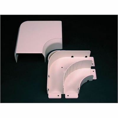 Wiremold CableSmart Series - 40N2 Radiused Full Capacity Flat Elbow Fitting