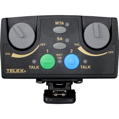 UHF BELTPACK, 2CH, BAND FD, 4F HEADSET