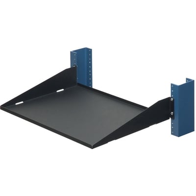 2U 2POST CANTILEVER SHELF 13IN DEPTH (FLANGED UP SOLID)
