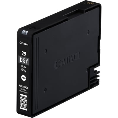 Canon PGI-29DGY Original Inkjet Ink Cartridge - Dark Gray - 1 Pack